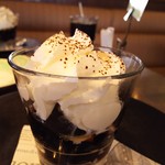 ナポリの食卓 パスタとピッツァ - サービスのカフェゼリー