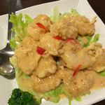 中華料理 厚工坊 - 芝海老のマヨネーズ炒め！美味しい！！