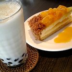 華々美人 - アップルマンゴーのタルト＆バナナラッシー