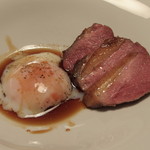 とおの屋 要 - 鴨肉と奥久慈の卵