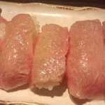 肉ばんざい - 【料理】炙り肉寿司