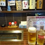 さんきゅう - ビールとジンジャーエール