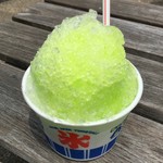 大阪城本陣 - かき氷 ラムネ 400円(税込)