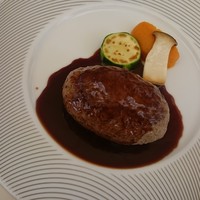 ahill ginza - ahill名物 特製フォワグラ入りハンバーグステーキ