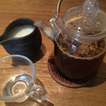 神楽坂 茶寮 - カラメル和茶♪