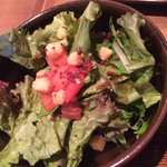 神楽坂 茶寮 - 水菜がシャキシャキ♪