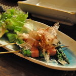 きてや - アスパラベーコン