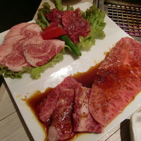 代官山焼肉 kintan - お肉4種盛り
