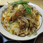 Takaramochi Shokudou - 豚キムチ野菜炒め定食