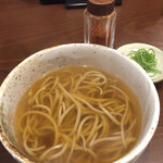 蕎麦おざき - かけそばの小