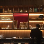 パンのディスプレイが素晴らしい