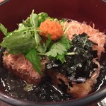 手打出雲そば いいづか - Jul 2016　揚げだし豆腐