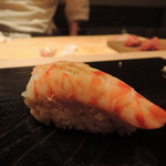 鮨 とかみ - 車海老2016.7