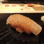 鮨 とかみ - キス昆布締め2016.7