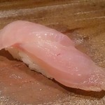 稲城 ヨロシク寿司 - あら この時期は美味しいとのこと。めちゃめちゃ美味。