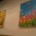 Arikado - 店内の画は店主さんのお兄さんが描かれたらしいです