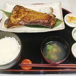 Maguroshougun - まぐろカマ焼き定食（1000円）