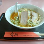 亀福食堂 - 2016年7月　ラーメン大盛り（750円）