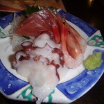 【2016年7月】セットの刺身３点盛り