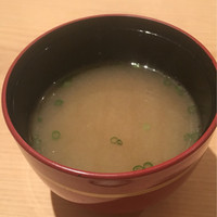 江戸前鮓 すし通 - 味噌汁
