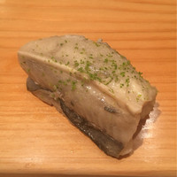 江戸前鮓 すし通 - 穴子、塩で