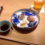 Sushi Ichijirou - お刺身三種