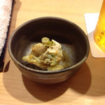鮨 一二郎 - 牡蠣の先付
            