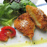 Mozzarella cheese and Prosciutto cutlets