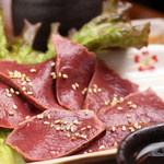 関内☆大夢 焼肉スタンド - 牛ハツ刺し