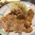 めしや 55 - 201607 55  ★生姜焼き定食（580円）★生姜焼き