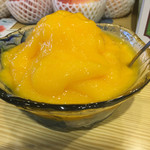 フルーツのにしわき - マンゴーのかき氷