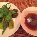 イスカンダル - 【’16.7中】茄子と万願寺唐辛子