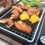 熊本パルコ コリアンBBQビアガーデン - バーベキュー