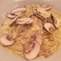 PASTA HOUSE AWkitchen FARM 多摩センター店 - (ディナー)ベーコンとマッシュルームのカルボナーラ