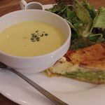 ポワンタージュ - スープ＆キッシュ プレート