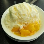 Ching Ching Desserts - 芒果雪紋奶冰（マンゴーの牛乳かき氷）