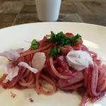 コウヤ カフェアンドギャラリー - ビーツのパスタ