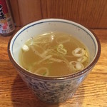 やき鳥 宮川 - 【ランチ】鳥スープは2個付き