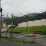 まきばのジャージー - 高速道路建設中（H28.7）