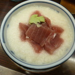 平野屋 - マグロの山かけ