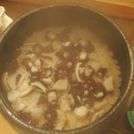 赤坂 詠月 - 蛸と里芋の炊き込みご飯2016.7