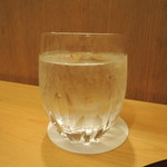 赤坂 詠月 - 芋焼酎（赤兎馬）水割り2016.7