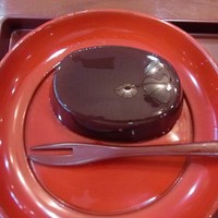 日本料理 紫水 - 今月の和菓子は水羊羹だった