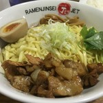 ラーメン人生JET600 - 炙り豚そば＋ごはんセット