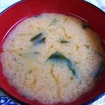 山海亭 - 山海亭 ＠葉山 若布の味噌汁