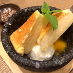宮崎県日向市 塚田農場 - マンゴーとチーズケーキのストーンあいす