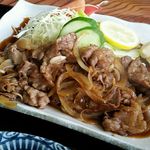 ゆうき - 焼肉のボリュームはまずまず^^