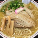 中華そば　中盛り　チャーシュー増し