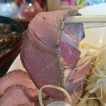 赤シャモジ - レアチャーシュー美味し！高級ハムのような味わい