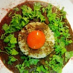 Looking for challengers! ! Special! ! Spicy curry! ! With rich and carefully selected eggs♪